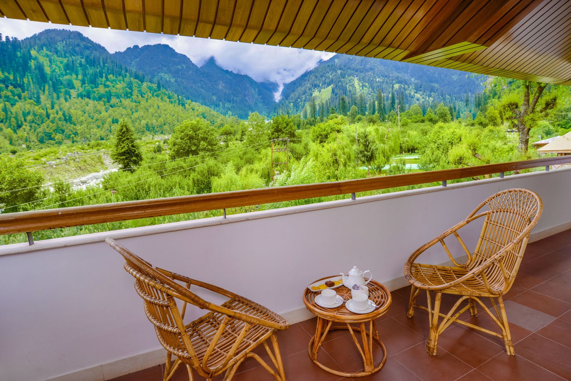 Solang Valley Resort Palchān Buitenkant foto