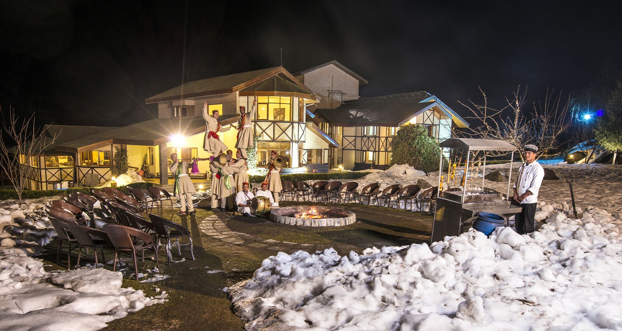 Solang Valley Resort Palchān Buitenkant foto