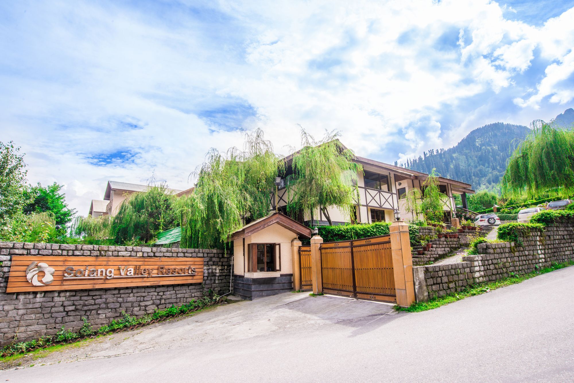 Solang Valley Resort Palchān Buitenkant foto